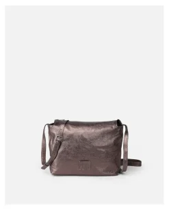 Bandolera BIBA Chester Smog de piel