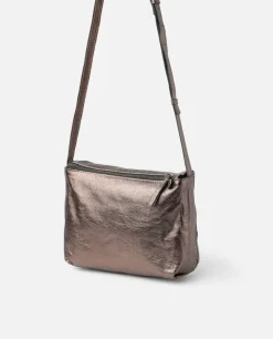 Bandolera BIBA Chester Smog de piel