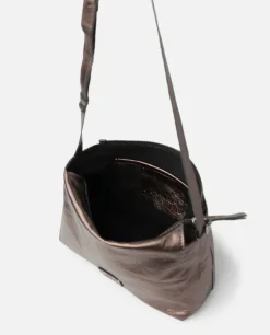 Bandolera BIBA Chester Smog de piel