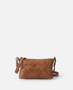 Bandolera BIBA Mulberry de piel