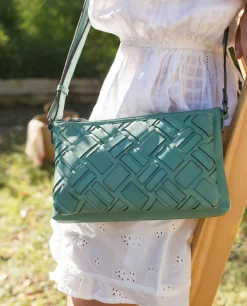 Bandolera BIBA Mulberry de piel