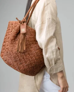 Bolso de hombro BIBA Alloway de piel