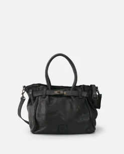 Bolso de hombro BIBA Boston de piel