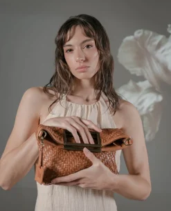 Bolso de hombro BIBA Campbell de piel