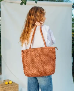 Bolso de hombro BIBA Kansas de piel