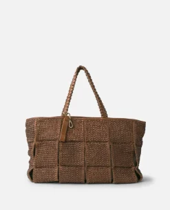 Bolso de hombro BIBA Kenett de piel