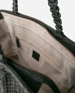Bolso de hombro BIBA Kenett de piel