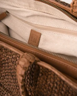 Bolso de hombro BIBA Kenett de piel