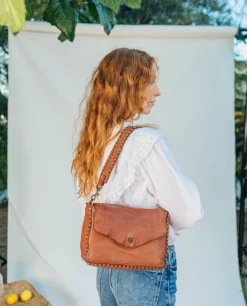 Bolso de hombro BIBA Portland de piel