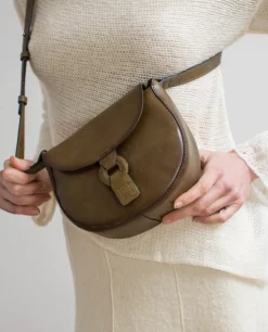 Bolso de hombro BIBA Rowland de piel