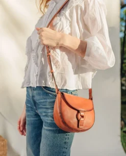 Bolso de hombro BIBA Rowland de piel