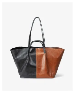 Bolso de hombro BIBA Woody Lux de piel