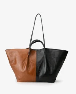Bolso de hombro BIBA Woody Lux de piel