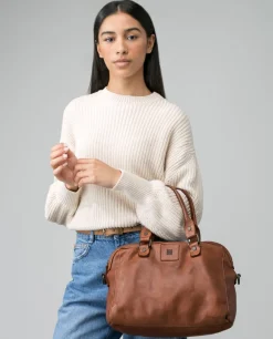 Bolso de mano BIBA Boston de piel