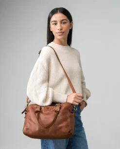 Bolso de mano BIBA Boston de piel