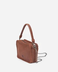 Bolso de mano BIBA Logan Crush de piel