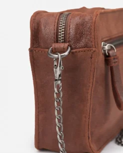 Bolso de mano BIBA Logan Crush de piel