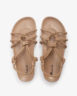 Sandalia BIBA Art Deco de piel